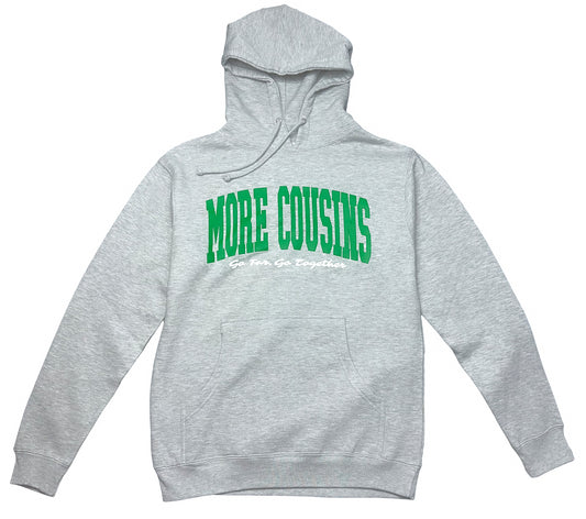 More Cousins Arch Hoodie (Heather/Green)