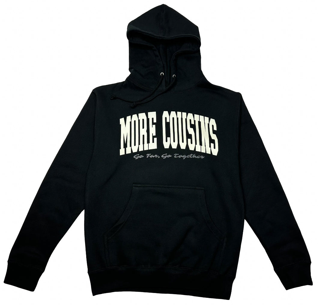 More Cousins Arch Hoodie (Black/Ivory)